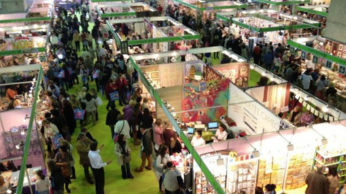 Imagen de la edición madrileña del salon Creativa celebrada este octubre.