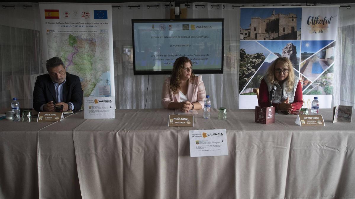 Presentación en Albalat del proyecto turístico.