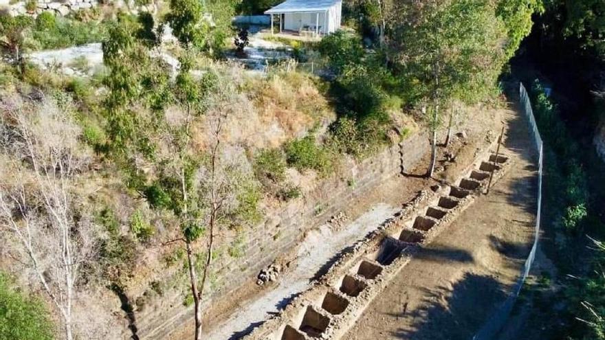 Benalmádena protegerá y abrirá al público por primera vez las piletas romanas de Torremuelle