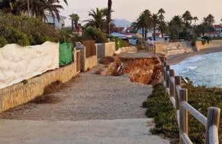 Vinaròs construirá una escollera de protección en la Cala Puntal W