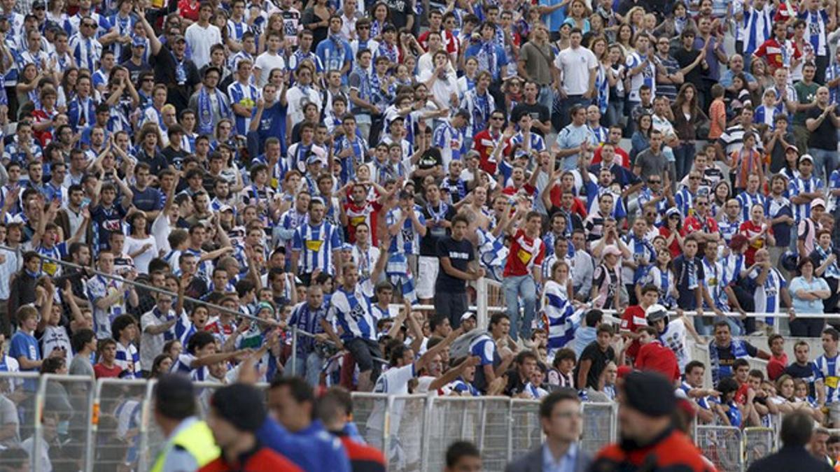 La afición del Espanyol tampoco quiere violencia en los campos de fútbol