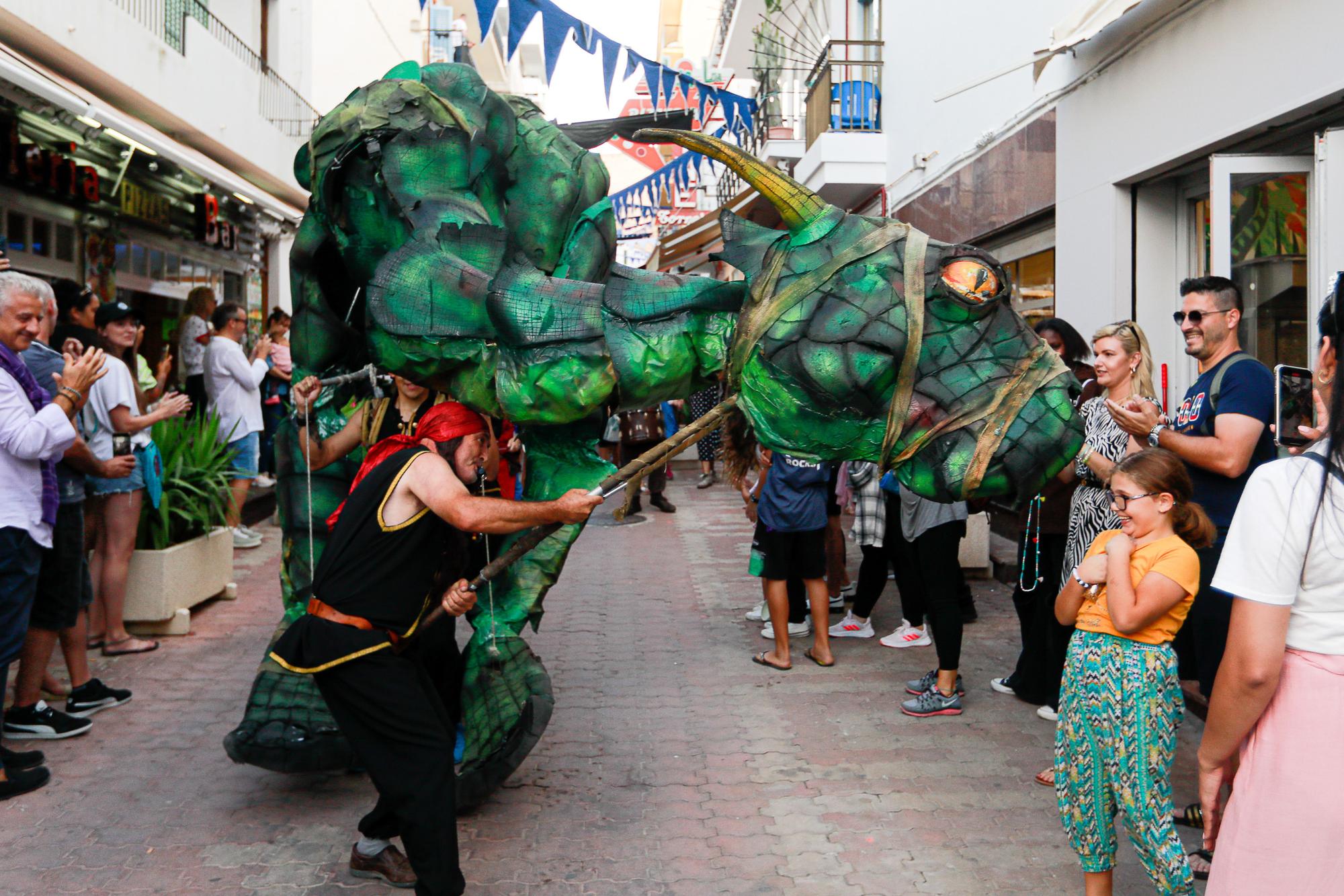 Las imágenes de la primera jornada de la Fira Marinera Medieval de Sant Antoni