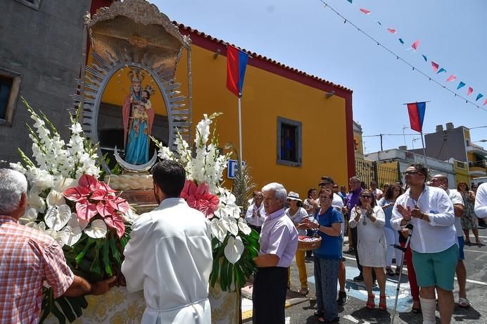 PROCESION VIRGEN DE LAS NIEVES. LOMO MAGULLO