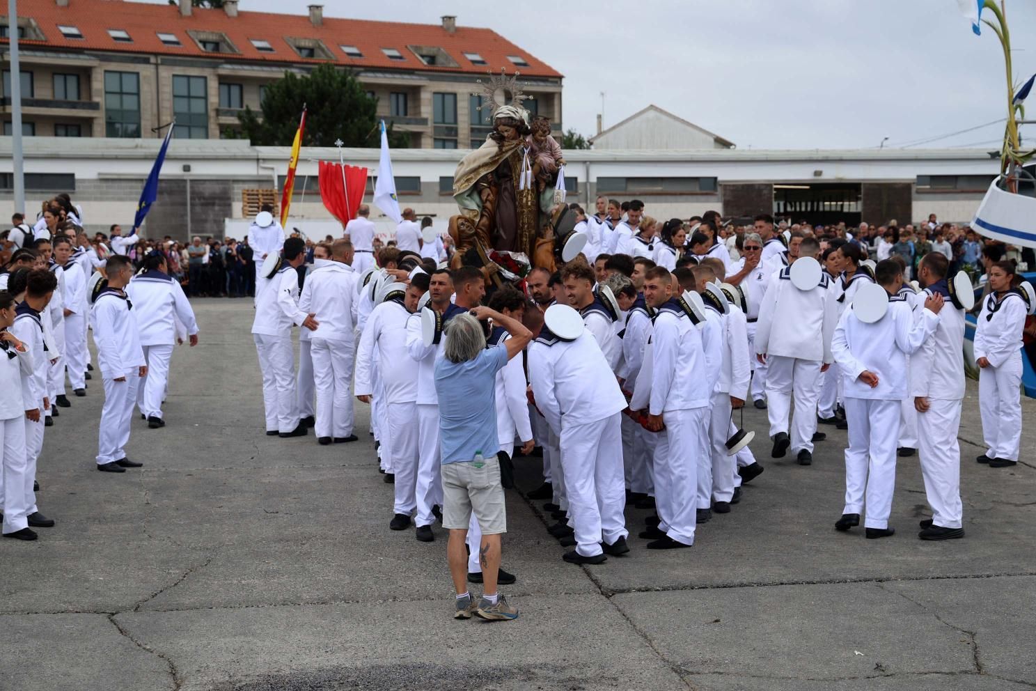 A Illa rompe récords en la procesión del Carmen