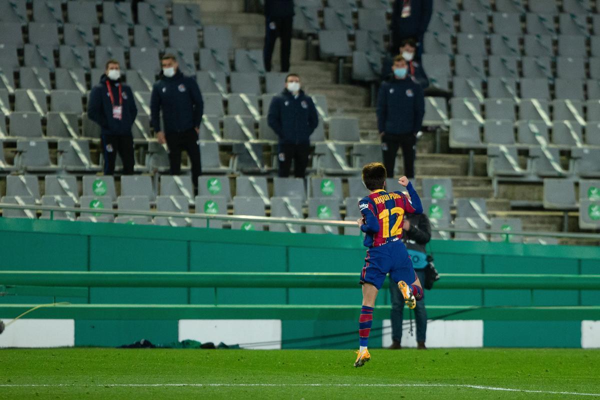 Riqui Puig: «A l’agafar la pilota sabia que anava dins»