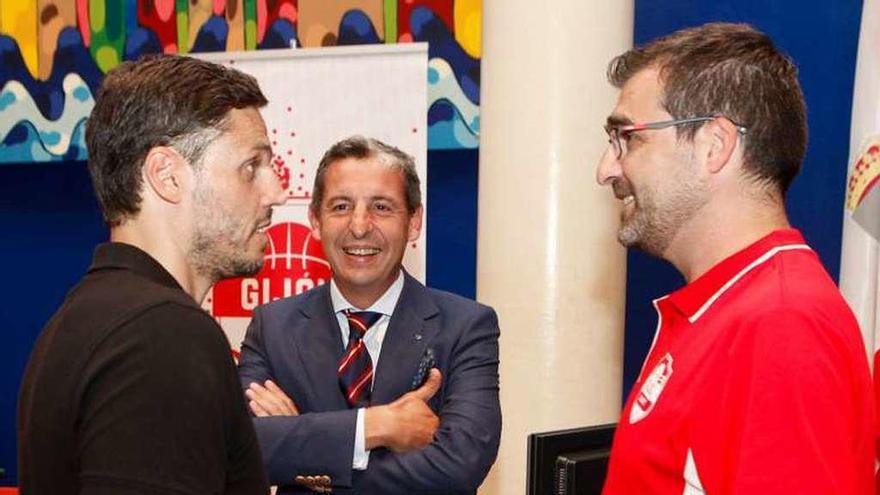 Chus Poves, Pedro Ferrer y Fran Sánchez.