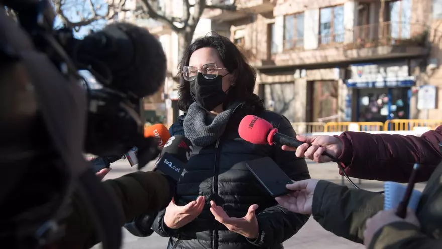 L'alcaldessa de Solsona diu de que s'haurà d'avaluar diariament com avança l'esquerda