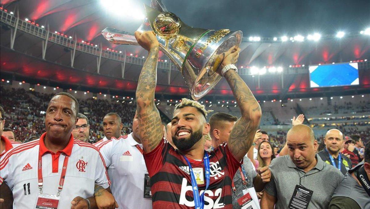 Gabigol, campeón de la Libertadores