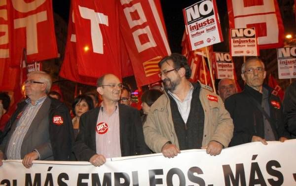 Nueva marcha contra los recortes del Gobierno en Zaragoza