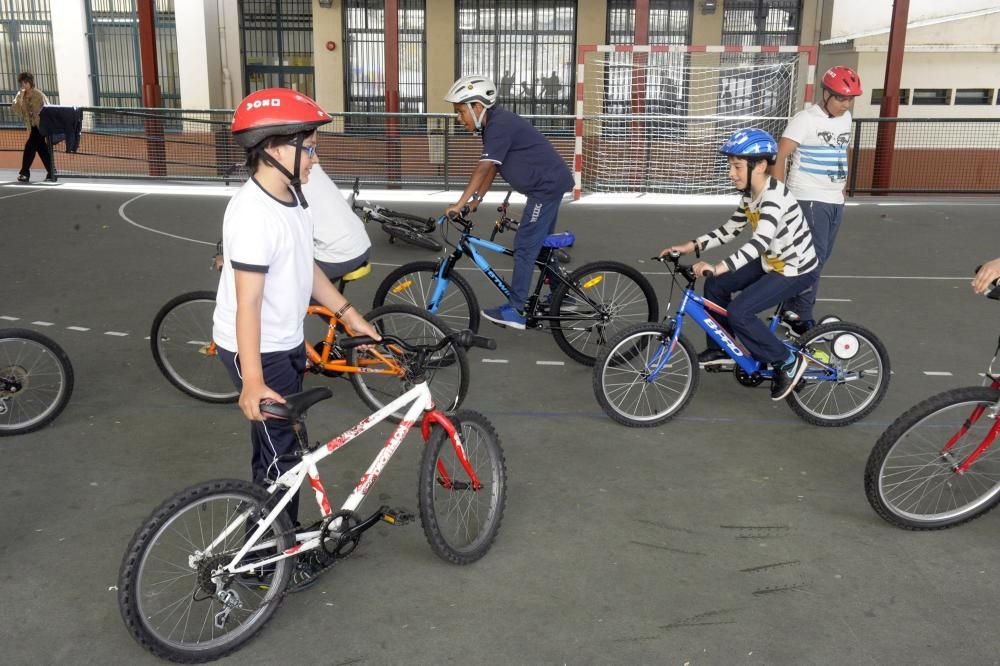 Fiesta de la Bici en el Colegio Concepción Arenal