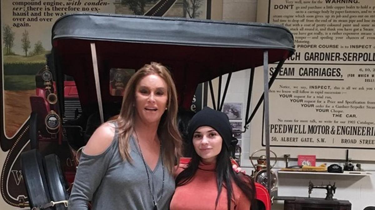 Caitlyn y Kylie Jenner