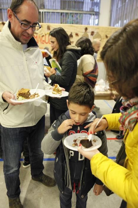 Amagüestu en el colegio Jovellanos de Gijón