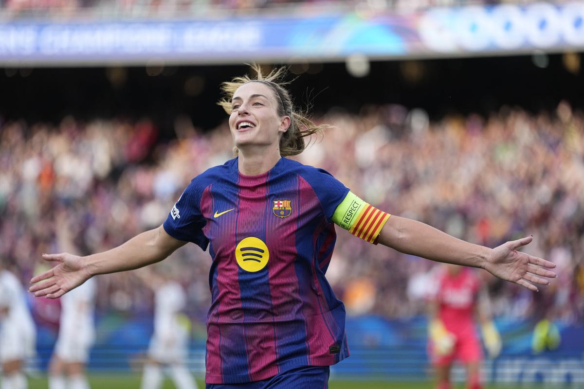 El Spotify Camp Nou vibró con el Barça femenino y su reina Alexia Putellas