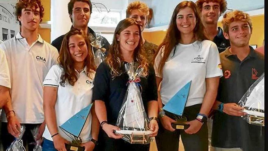 Mario Plomer y Aina Bauzà se proclaman campeones de Balears en Laser Radial