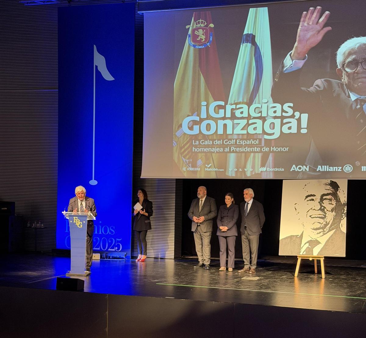 Las imágenes de la Gala Premios del Golf 2025