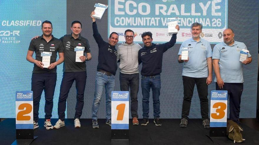 El MAHLE Eco Rallye de la Comunitat Valenciana corona a los provinciales José Manuel Pérez Aicart y Javier Herrera