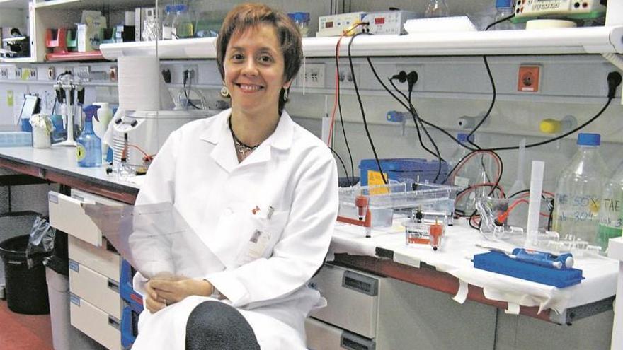La investigadora Marisol Soengas, en su laboratorio del CNIO.