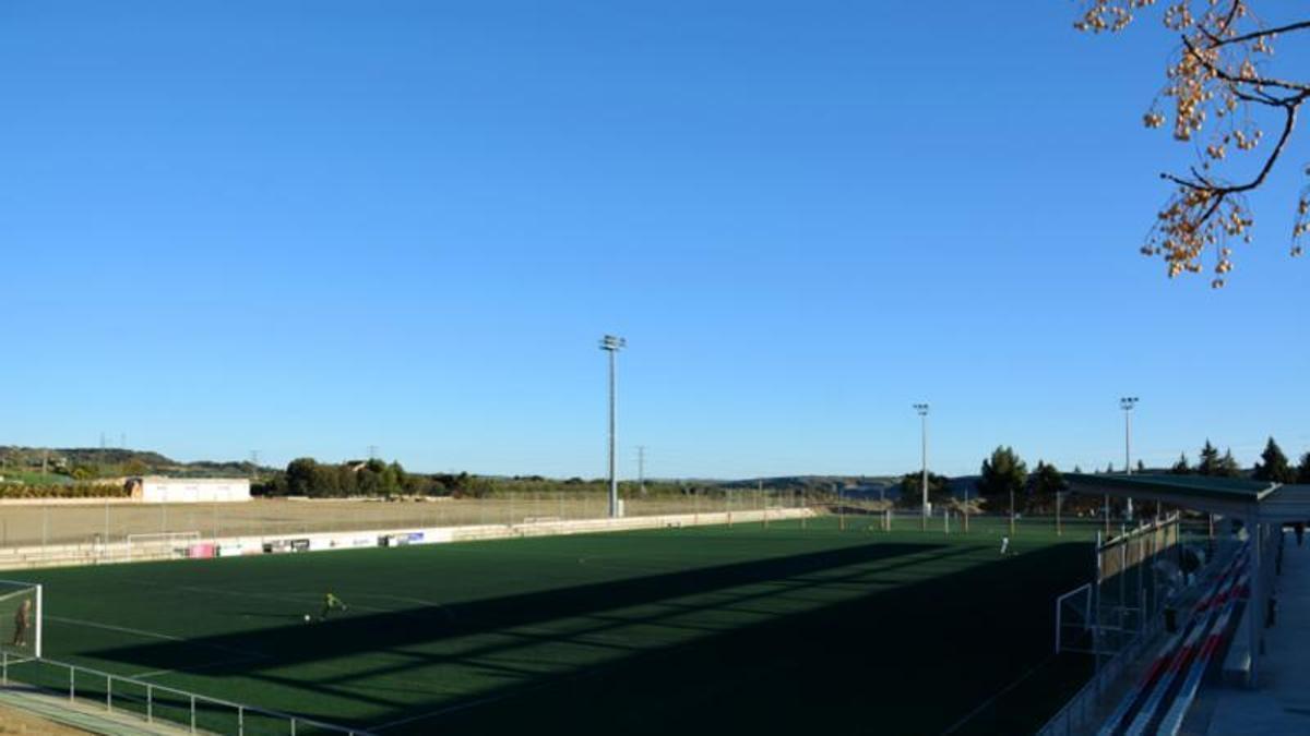 Campo cesped artificial en Barbastro