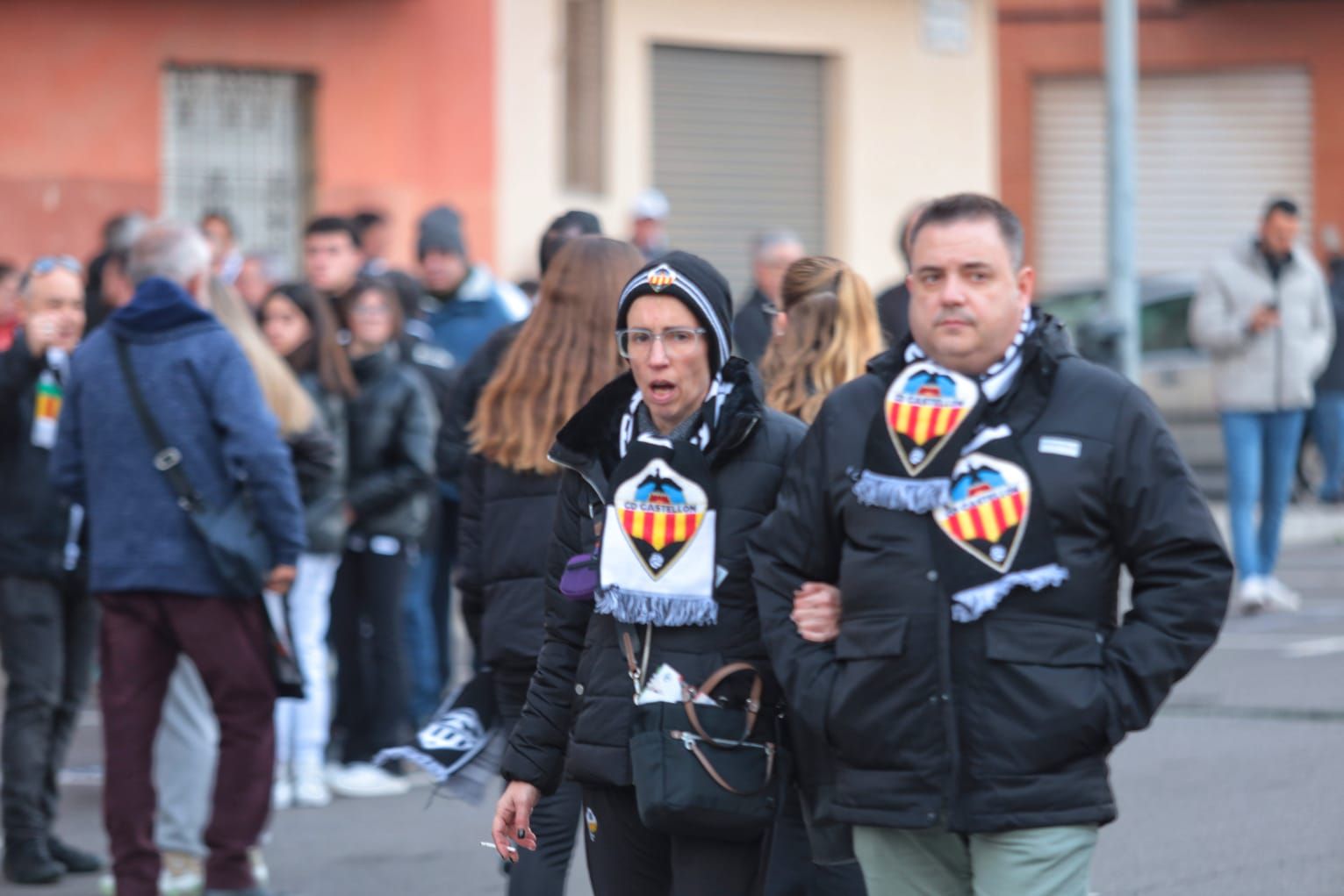 GALERÍA | Las imágenes del ambiente previo al partido Castellón vs Algeciras