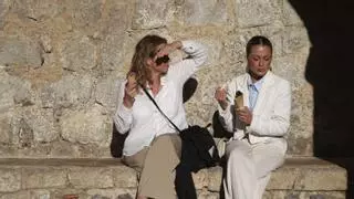 Pausa estratégica en el Portal de ses Taules