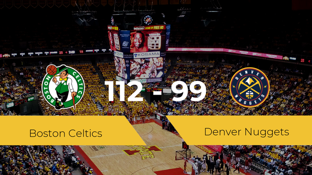 Boston Celtics se impone por 112-99 frente a Denver Nuggets