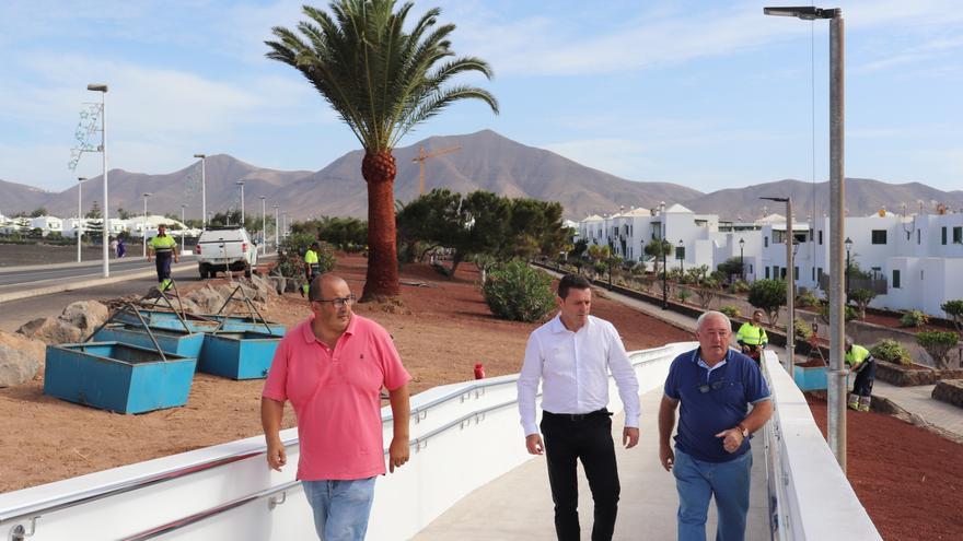 Playa Blanca mejora la accesibilidad en la zona residencial próxima al barranco