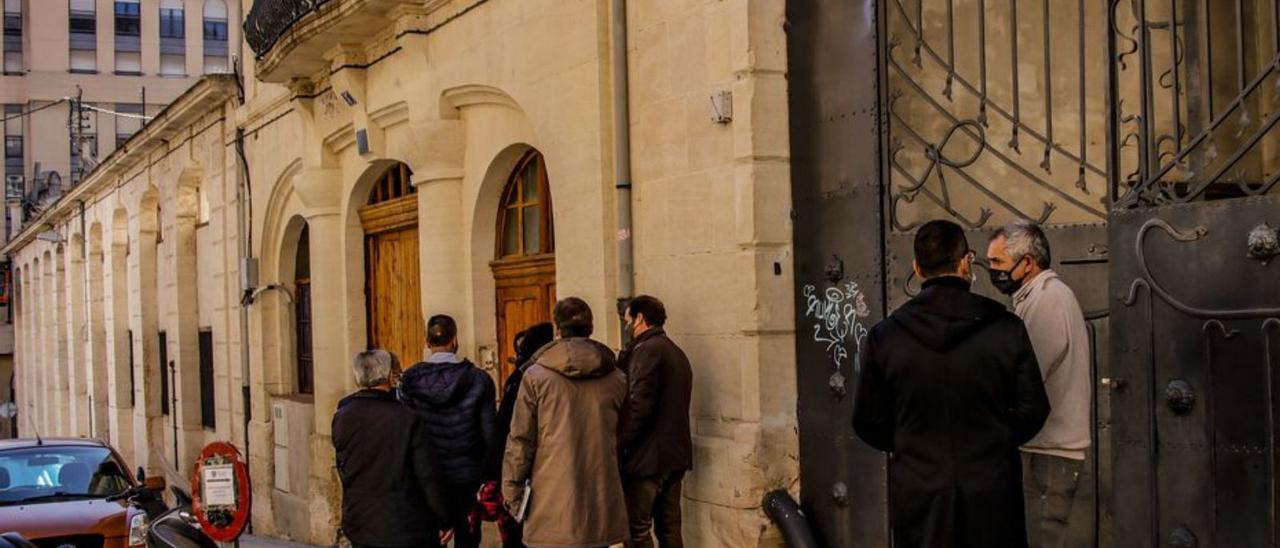 Edificio del complejo de Rodes que albergará el centro. | JUANI RUZ