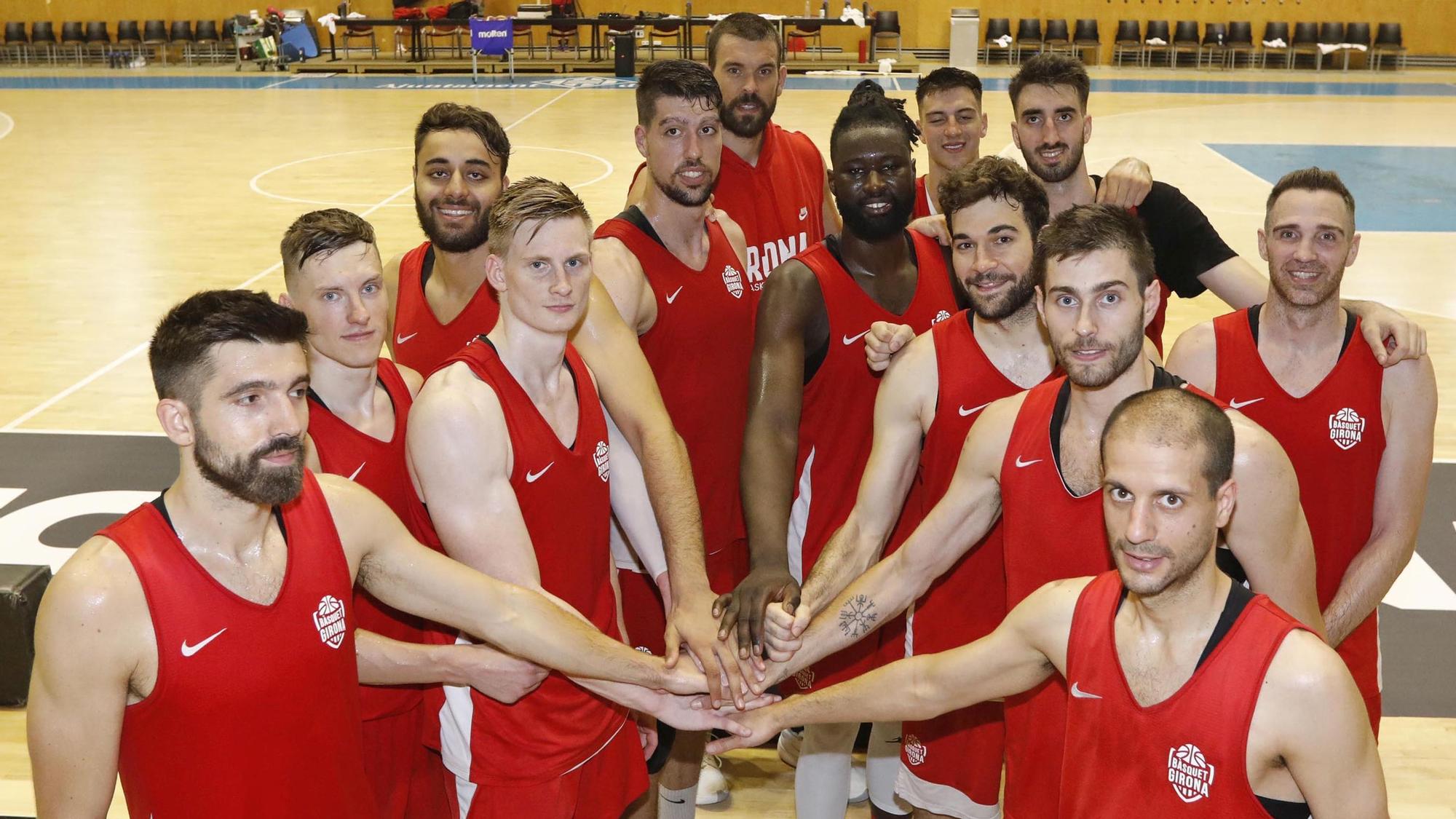 ANIOL RESCLOSA - PAVELLO DE FONTAJAU GIRONA - MEDIA DAY BASQUET GIRONA ABANS DE LA FINAL FOUR