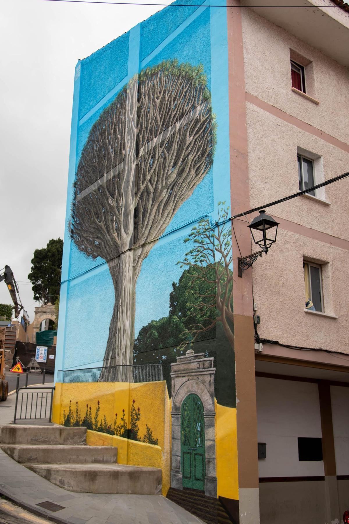 Nuevo mural del drago de San Francisco