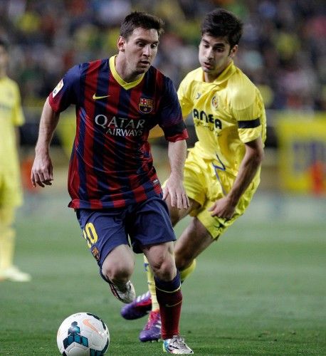 Imágenes del partido entre Villarreal y Barcelona en El Madrigal