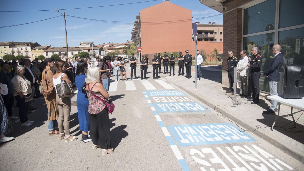 Inauguració de la comissaria de la Policia Local, fa uns mesos, que ERC diu que és un projecte heredat