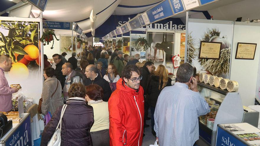 Imagen de una edición anterior de la feria Sabor a Málaga.