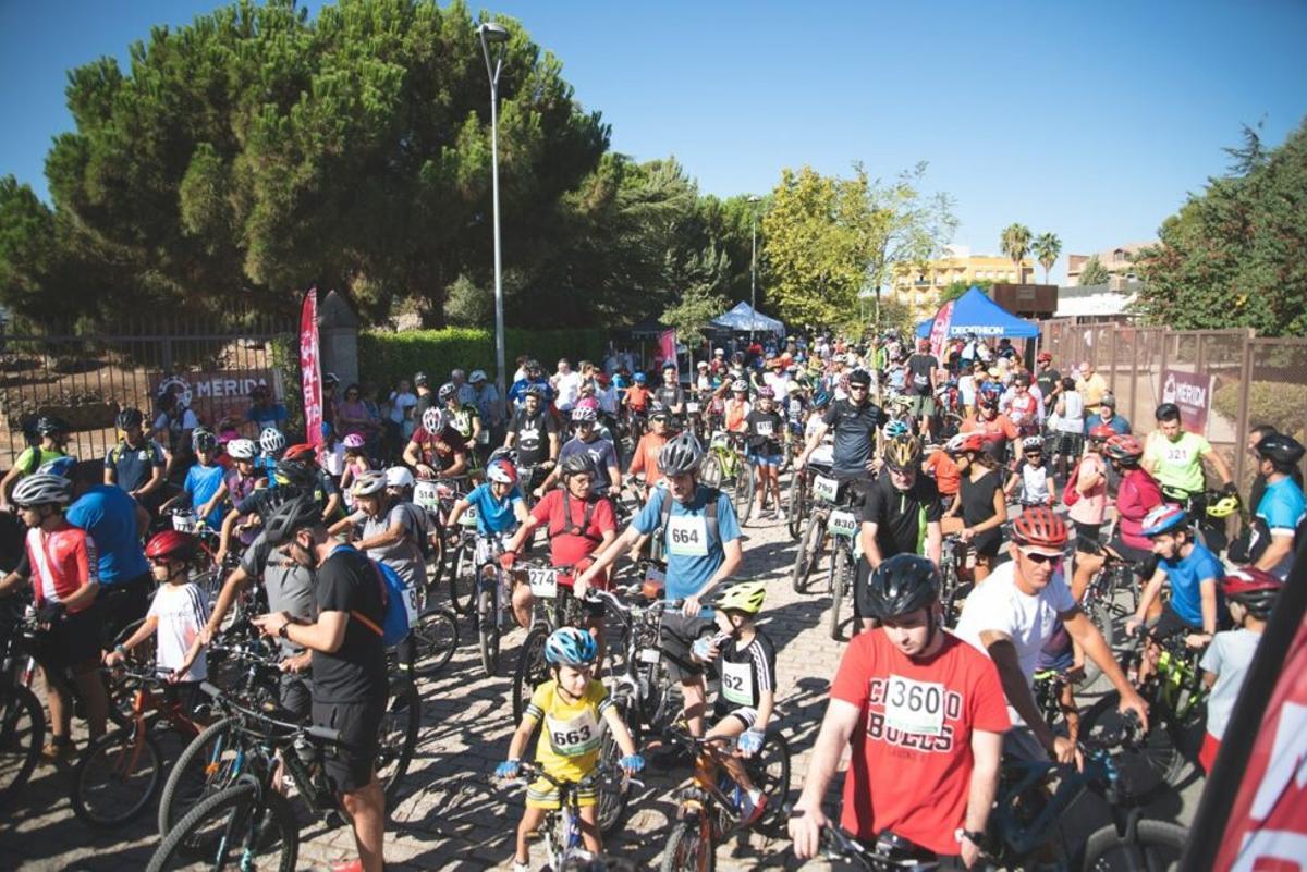Celebración del Día de la Bicicleta de Mérida.