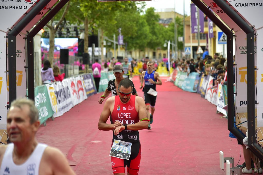 Llegada del triatlón de Fuente Álamo (I)