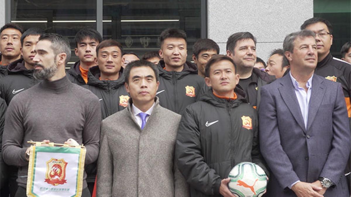 LaLiga recibe al Wuhan Zall F.C. y muestra su apoyo al pueblo chino