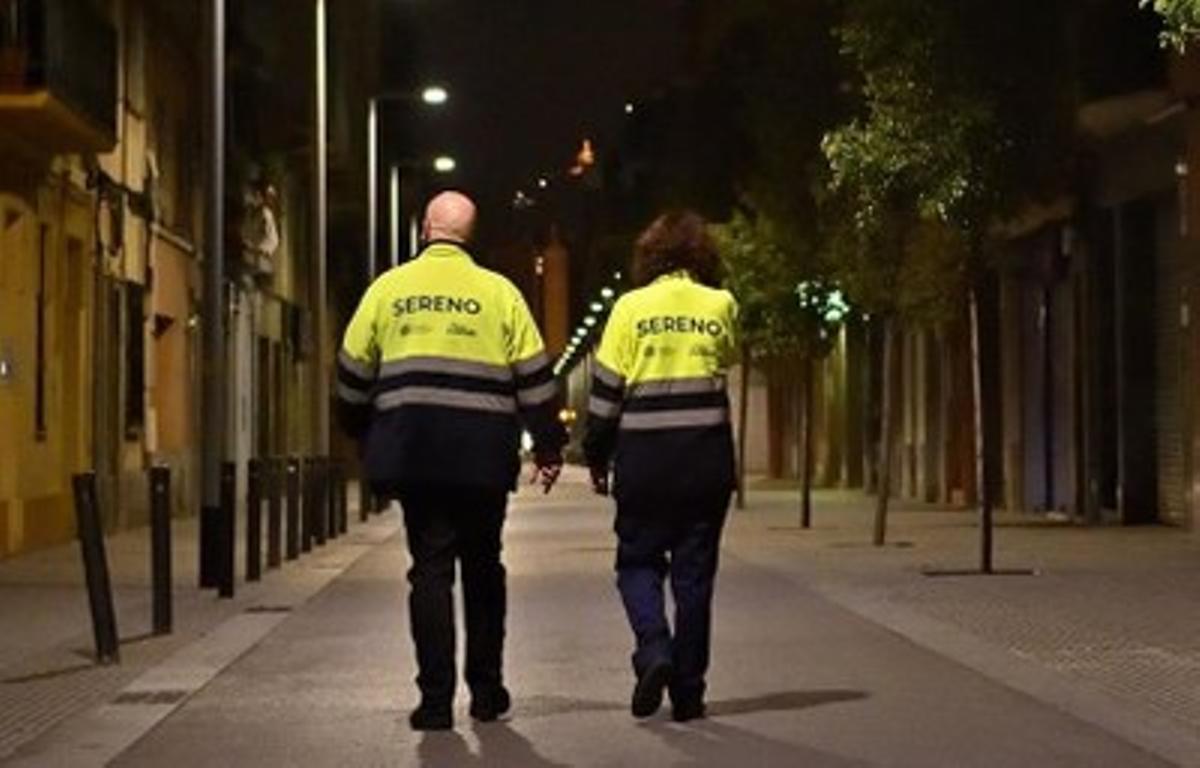 Mataró comptarà amb un equip de 12 de serenos a partir del juliol Mataró comptarà amb un equip de 12 de serenos a partir del juliol