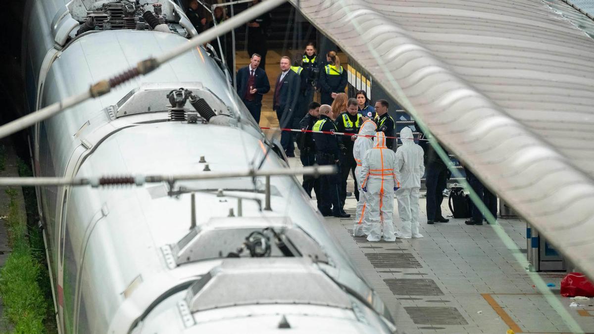 Una mujer hiere a cuchilladas a diecisiete personas en la estación de trenes de Hamburgo