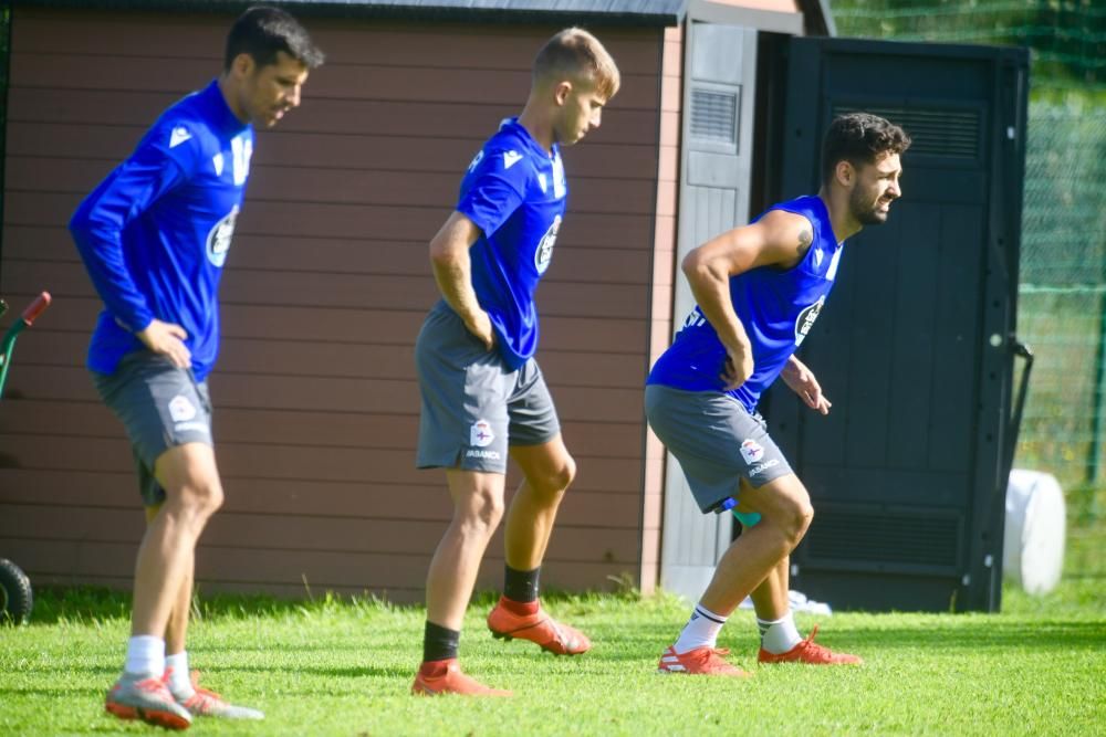 El cuerpo técnico encabezado por Juan Antonio Anquela diseñó para esta semana un plan de trabajo con seis entrenamientos, todos en la ciudad deportiva, antes del debut liguero del domingo.