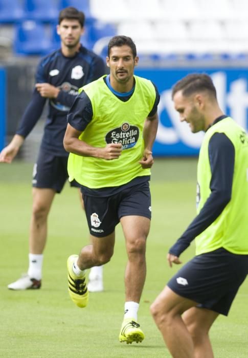 Trabajo táctico y de estrategia en Riazor