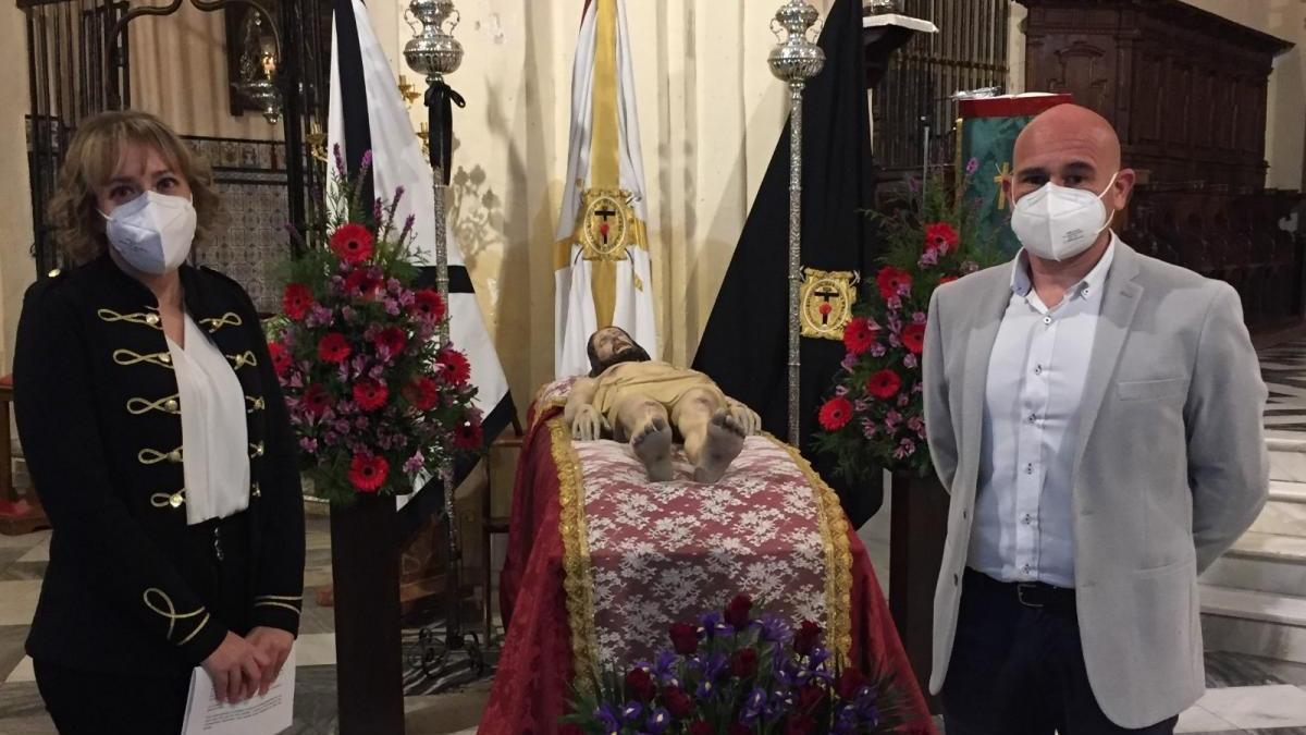 La cofradía del Santo Entierro de Fuente Obejuna restaura la imagen del Cristo Yacente