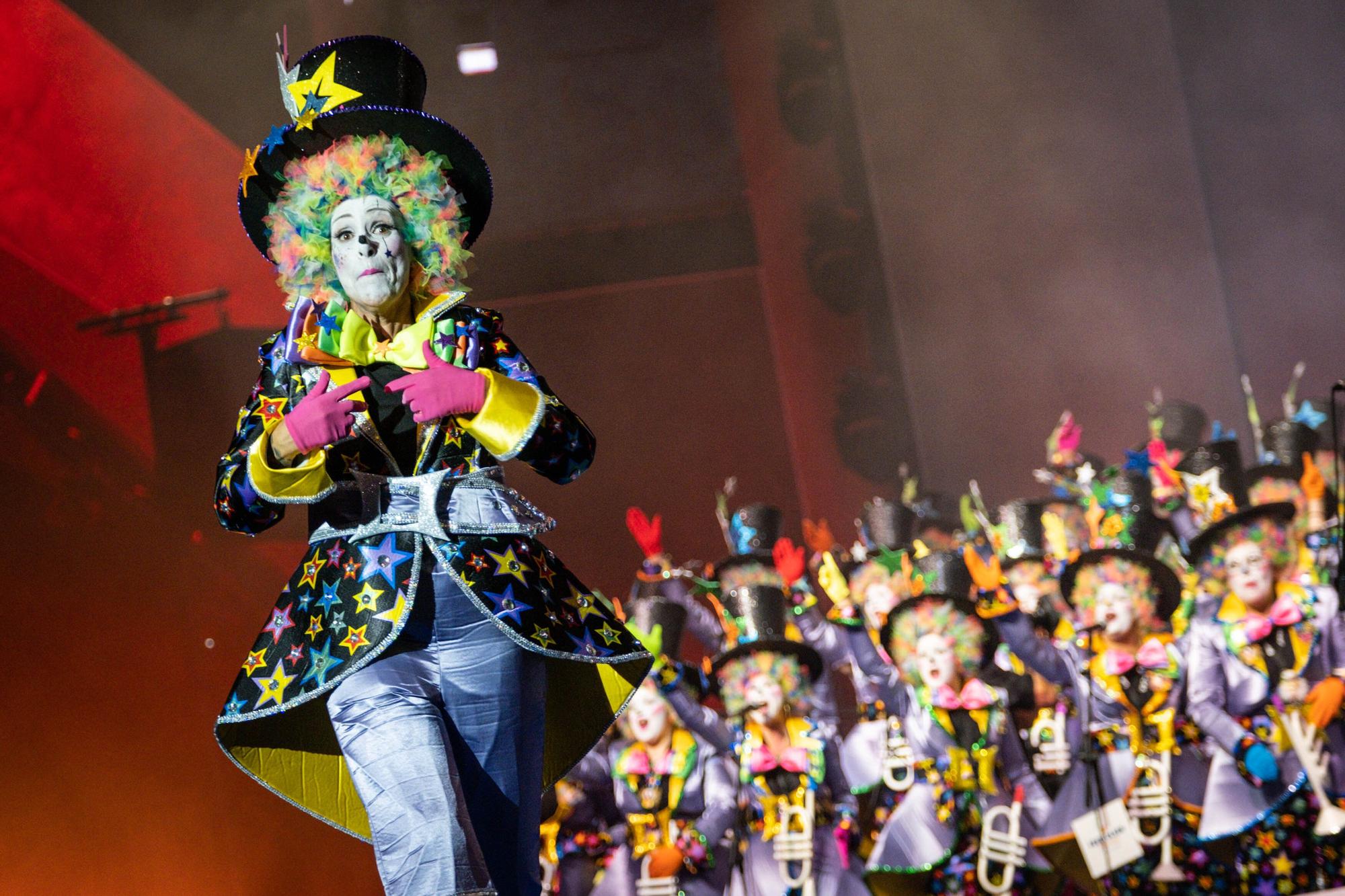 Primera fase de murgas adultas del Carnaval de Santa Cruz de Tenerife 2023