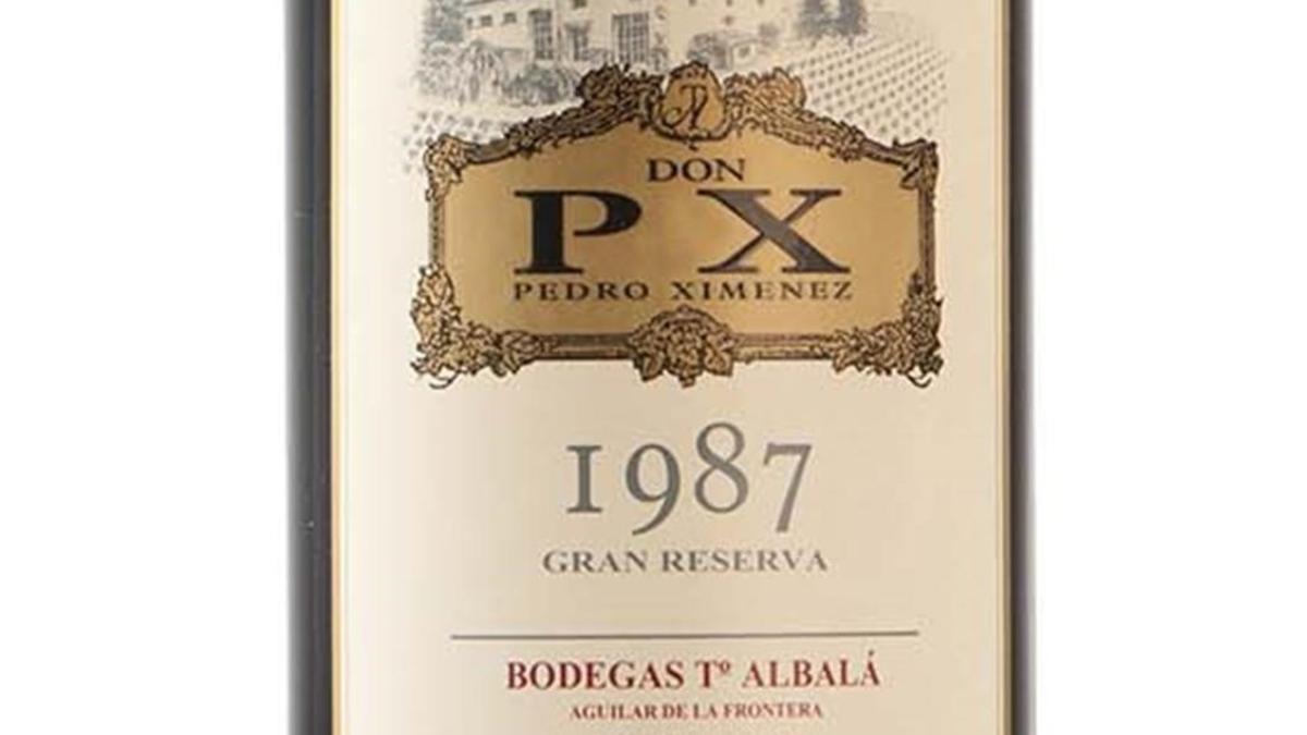 Toro Albalá Don PX 1987, pedro ximénez de Córdoba