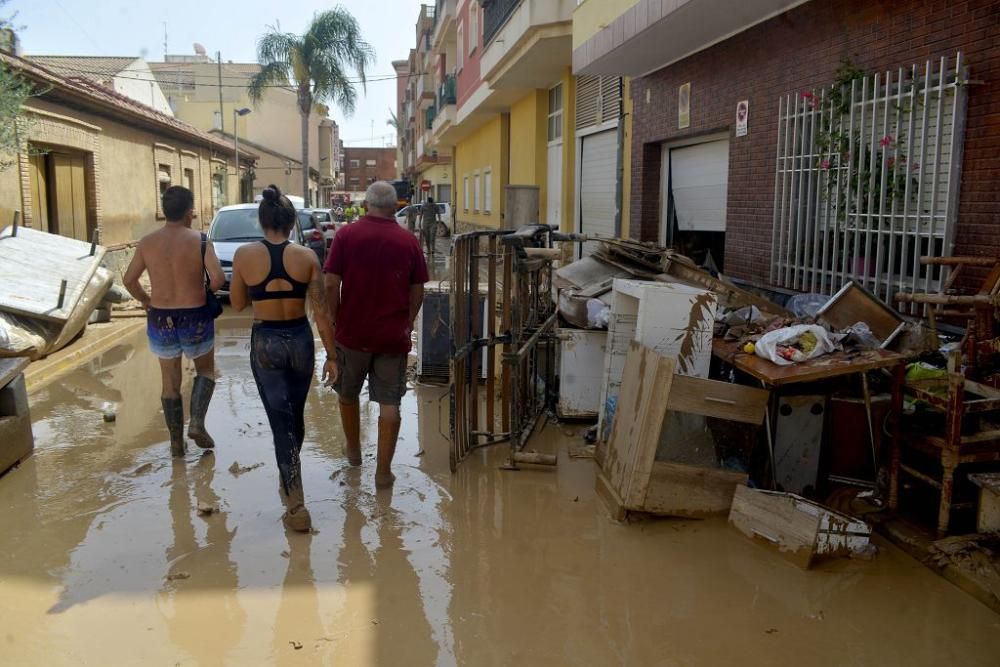 Visita de la ministra de Defensa a Los Alcázares