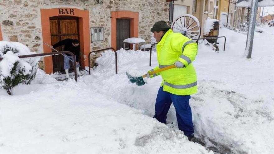 Y tras la nieve, el frío y las placas de hielo