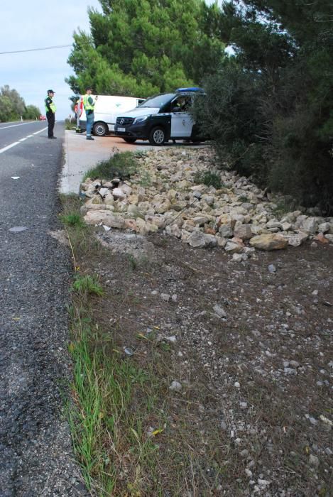 Accidente mortal en la carretera Felanitx-Manacor