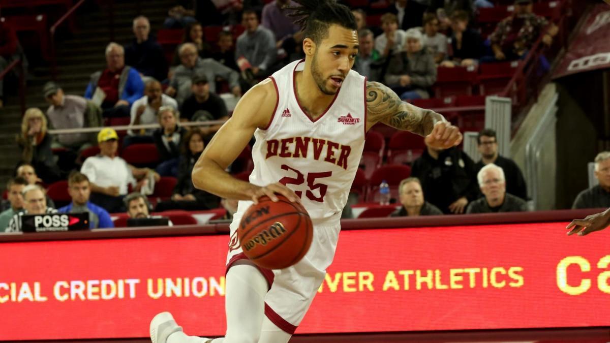 Harrell en su etapa en la escuela de los Denver