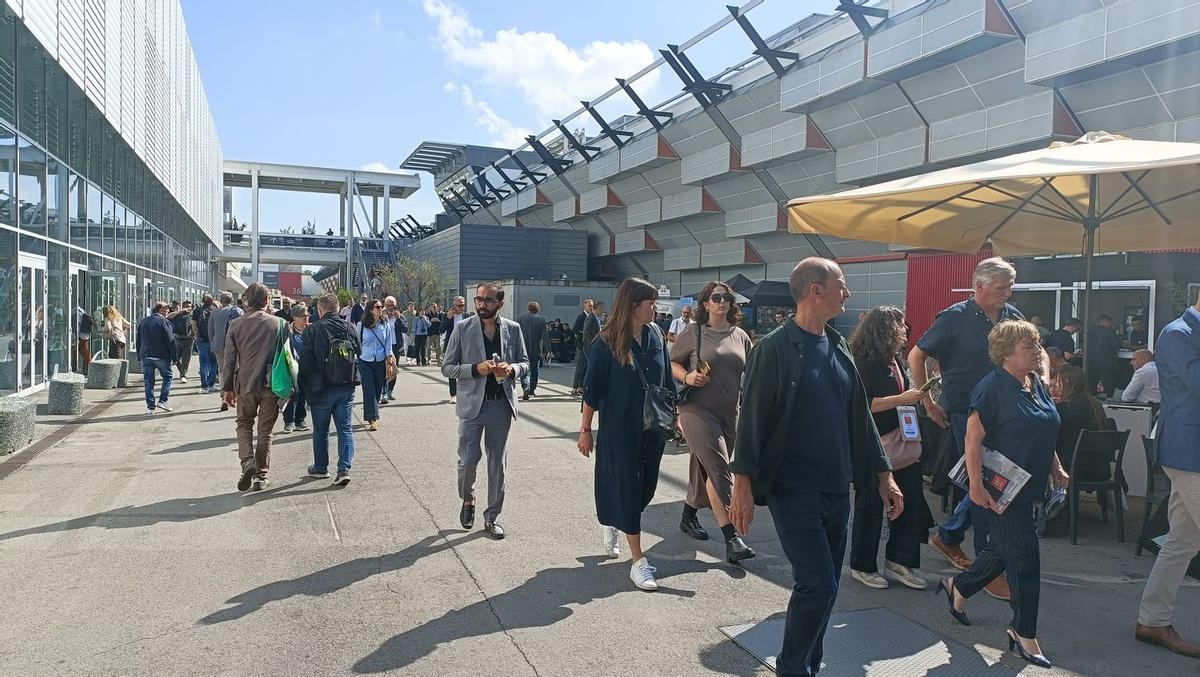 Las imágenes de la tercera jornada de Cersaie