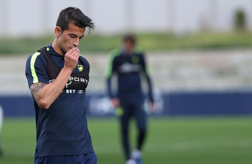 El Málaga CF vuelve a entrenar tras una semana de vacaciones