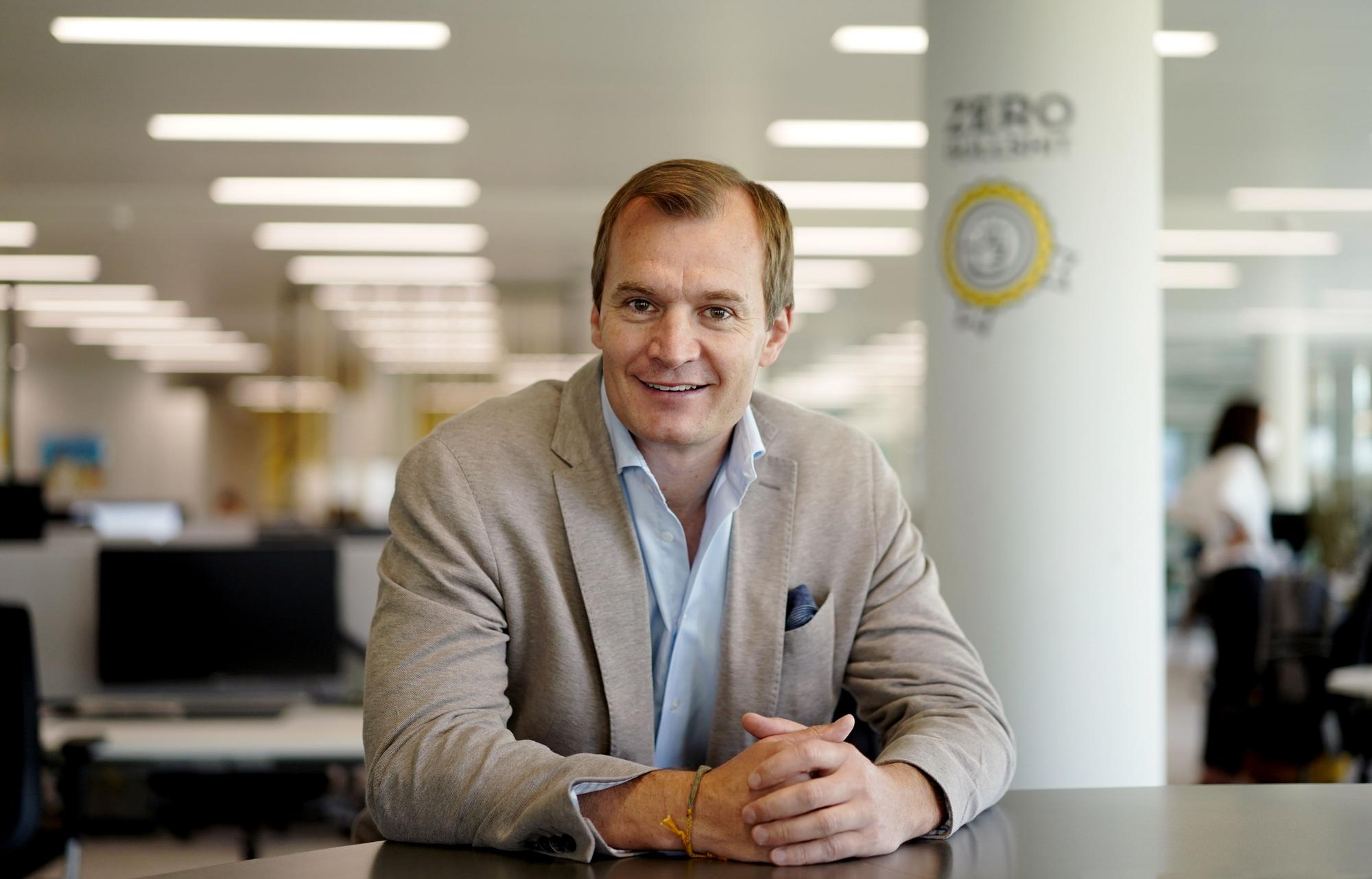 Meinrad Spenger, consejero delegado de MásMóvil. FOTO: JOSE LUIS ROCA