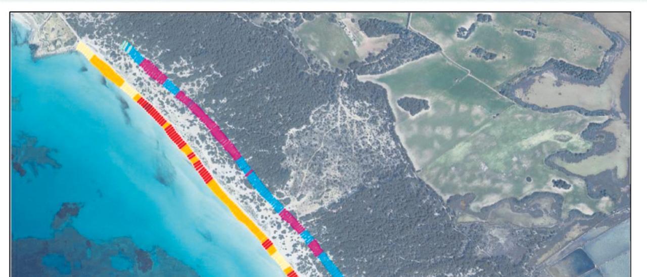 La playa de  es Trenc ha retrocedido 14 metros de media desde el ‘boom’ turístico